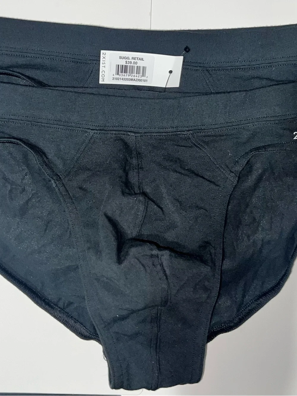 2xist Black Men's Briefs – Classic Supportive Fit